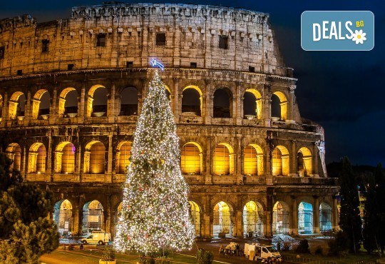 Самолетна екскурзия до Рим преди Коледа с Дари Травел! 3 нощувки със закуски в хотел 3*, самолетен билет с летищни такси, екскурзовод! - Снимка 1