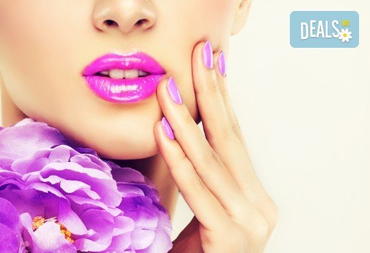 Дълготраен маникюр с гел лак Bluesky в салон за красота Женско Царство в Центъра или Студентски град - Снимка 3