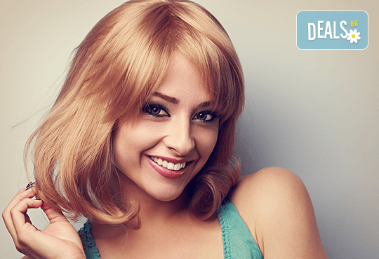 Подстригване с гореща ножица, масажно измиване, подхранваща терапия в 3 стъпки с инфраред преса и прическа със сешоар в Женско Царство в Центъра или Студентски град! - Снимка 1