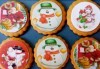 Коледни бисквити със снимка на Дядо Коледа, Снежния човек, джуджета, ангелчета и елхички от майстор-сладкарите на Muffin House! - thumb 2