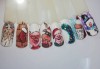Маникюр за Коледа с 2 или 4 рисувани декорации: Дядо Коледа, елени, снежинки, елха, 3D топки в Салон за красота Miss Beauty - thumb 10