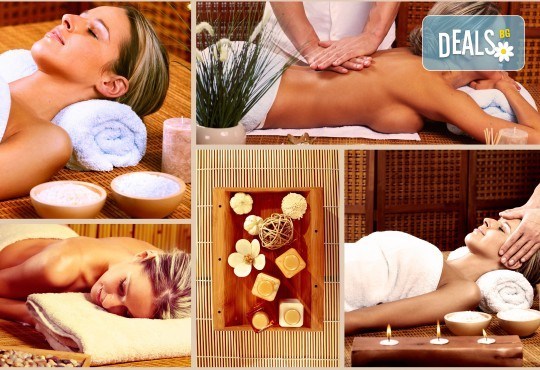 100% здраве! Пакет от 3 оздравителни масажа: дълбок масаж със сусамово масло и зонотерапия, оздравителен масаж с емулсия витамини, масаж с мурсалски чай и терапия кварцова лампа в Senses Massage & Recreation! - Снимка 1