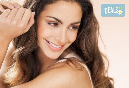 Арганова терапия за коса с инфраред преса, подстригване и оформяне със сешоар в салон за красота Diva! - Снимка 1